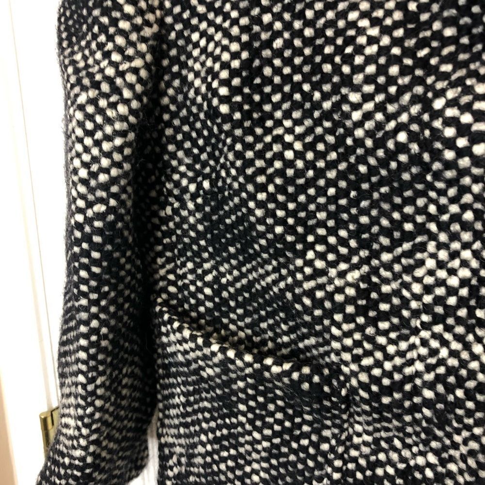 Ann Taylor Loft wool blend button front long sleeve blazer jacket, size small - Picture 7 of 16